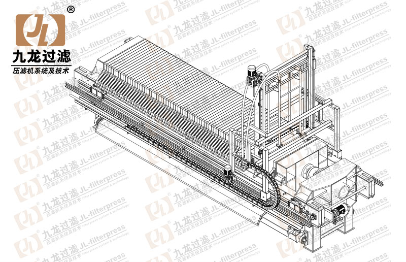 XG1500隔膜（16bar）自動清洗壓濾機(jī)